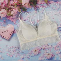 Comfortable love 2021 new maintenance Bra Book summer French back underwear sexy lace gathering bra 5177