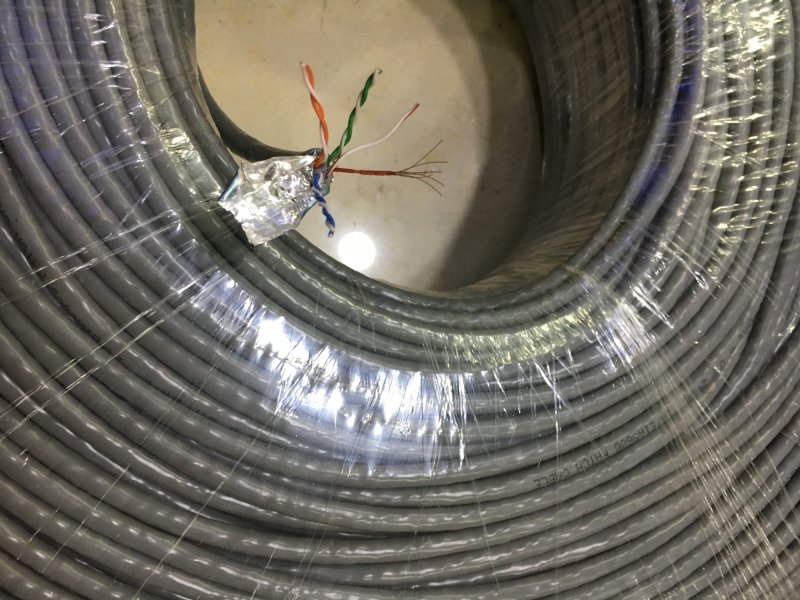 cat5e super - five type shielded wire oxygen - free copper multi - stock supersoft twisted pair cable 400 meters