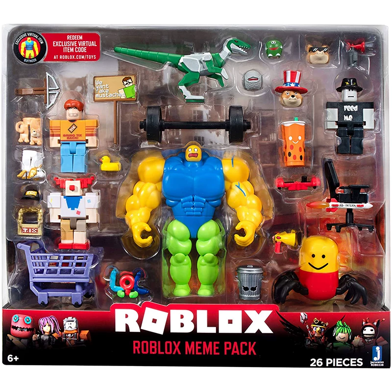 Оригинальный ROBLOX виртуальный мир периферия, код снижения, мини-куклы, творческая детская игрушка