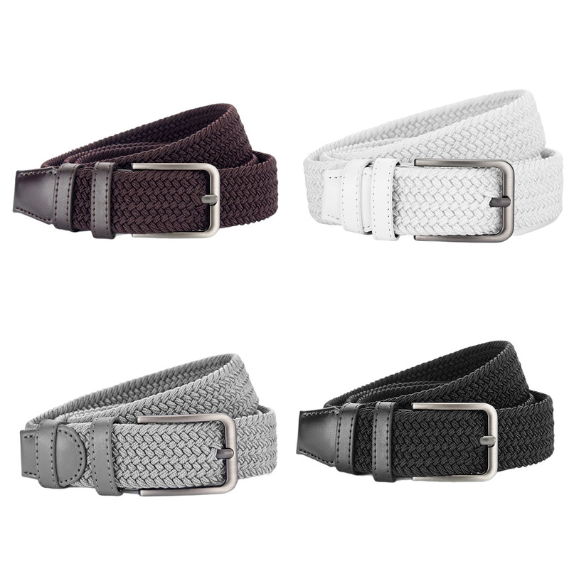 2026 New Style Golf Men's Woven Belt Elastic Outdoor Sports Leisure Sports Golf Men's Belt 2026 New Style Golf Men's Woven Belt Elastic Outdoor Sports Leisure Sports Golf Men's Belt