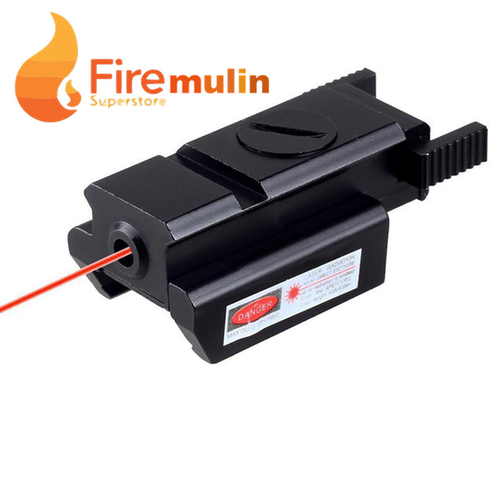 New section hanging red laser locator laser aiming device 20mm bayonet adjustable red laser low base high earthquake resistance