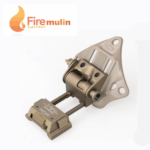 Wilcox L4G19 with ink fish dry night vision instrument bracket PVS-15 18 Tactical safety helmet tipping bucket metal frame