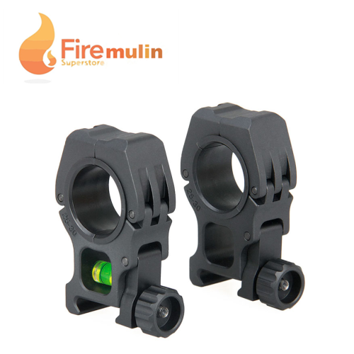 New two - piece 25 4mm30mm common tube clamp laser sighting mirror bracket horizontal flashlight fixture