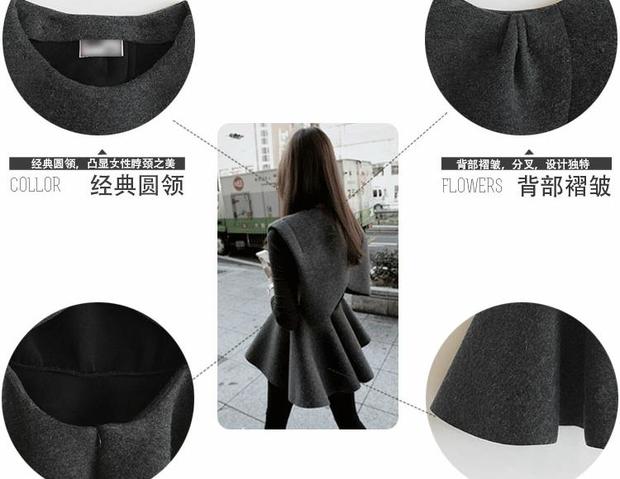 Phiên bản Hàn Quốc của mùa thu phù hợp với eo cao một chiếc váy hai bộ cỡ lớn tay dài không gian mỏng váy cotton pettiskirt thủy triều đầm xòe