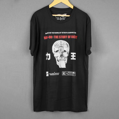 Riki Oh Story of Ricky Cult Violent Hong Kong Film Short-sleeved pure cotton Men's T-Shirt