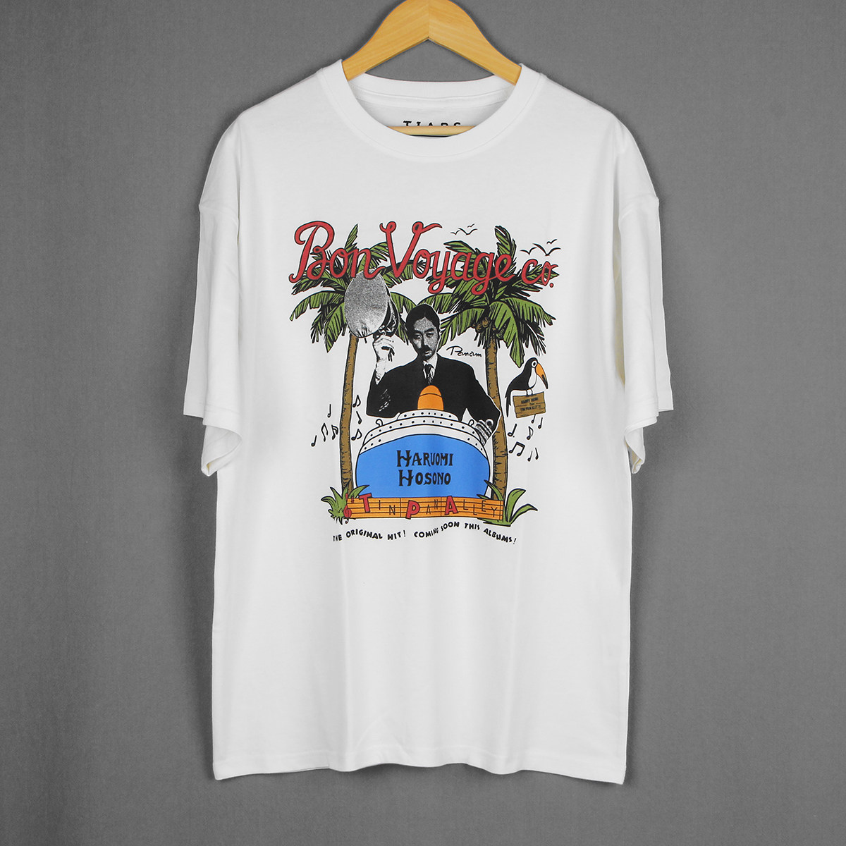 細野晴臣 Bon Voyage Tシャツ 細野晴臣 Bon Voyage co. Tシャツ L