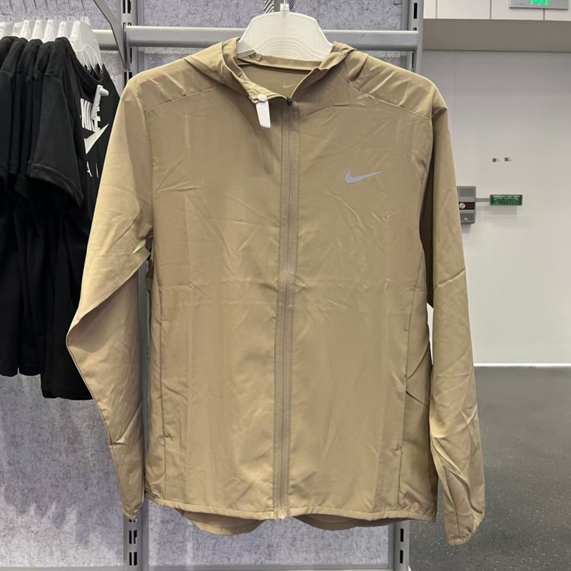 Nike/Nike Men's Running Sports Training Breathable Quick-Drying Sun Protection Lightweight Jacket Hooded Jacket Fb7483