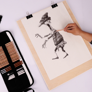 包邮素描画板4K木制画架板绘图板