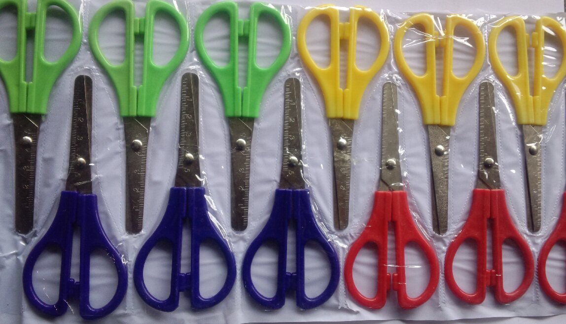 Children's Paper Cutting Scissors Handmade Scissors Student Scissors Children's Small Scissors Wanhui Department Store