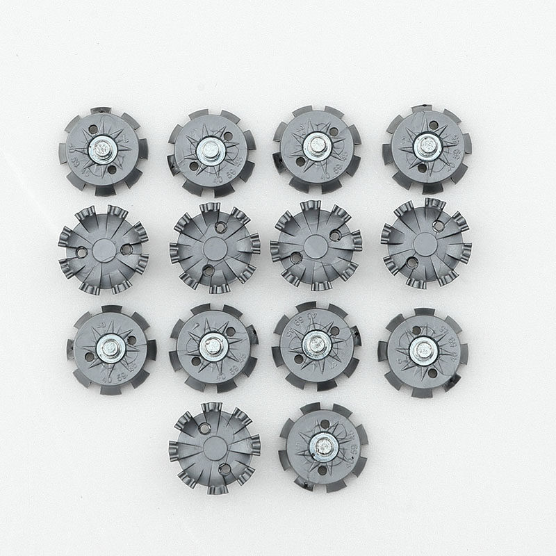 Manufacturers Hot Selling Golf Shoe Spikes Golf Shoe Spikes Grey Iron Screw Head Golf Shoe Spikes