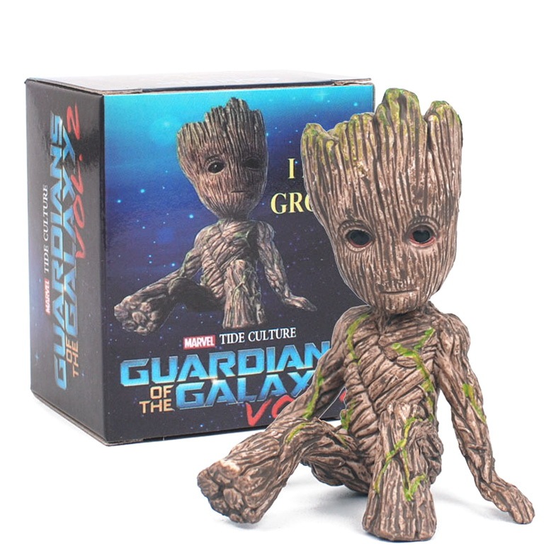 Sitting Grut Tree Man Baby Orders Model Galaxy Guard 2 Model Boutique Toys