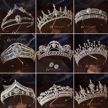 Bridal headdress Atmospheric wedding crown Wedding dress Super fairy birthday shooting photo studio accessories Styling hair accessories