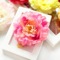 Super large retro flower flower headwear hair decoration simulation flower decoration seaside resort Thailand seaside photo flower