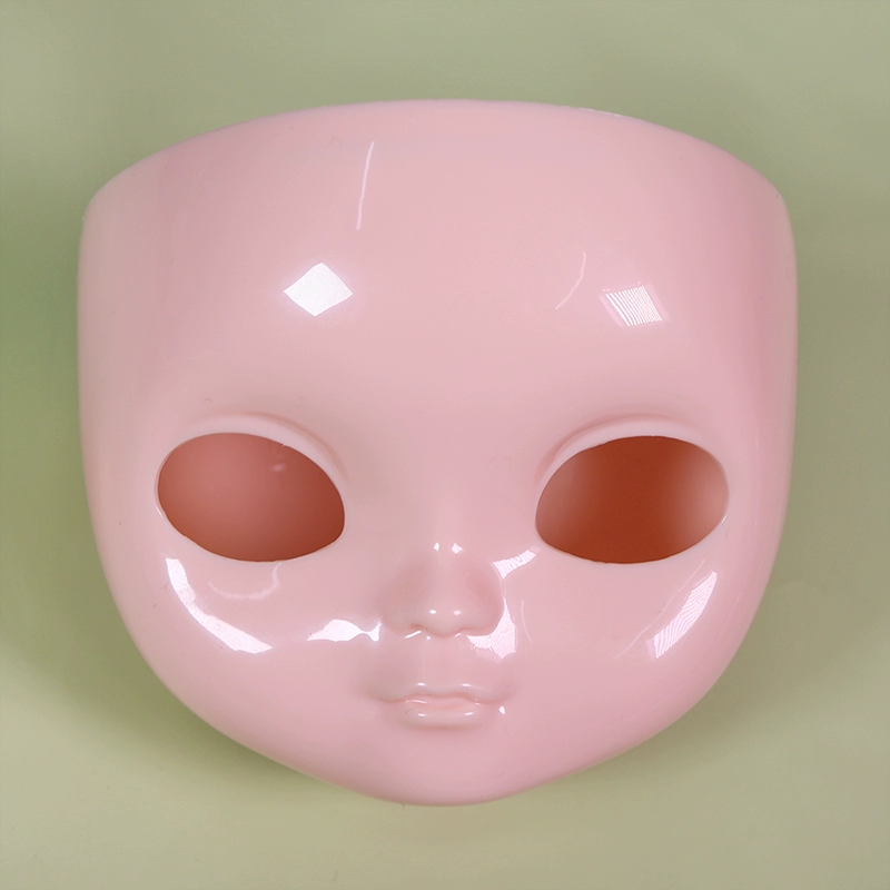 ICY DBS Blythe búp bê vải nhỏ mà không thay đổi trang điểm khuôn mặt vỏ nhà em bé với não cụ thể cơ bắp trắng Da Thường