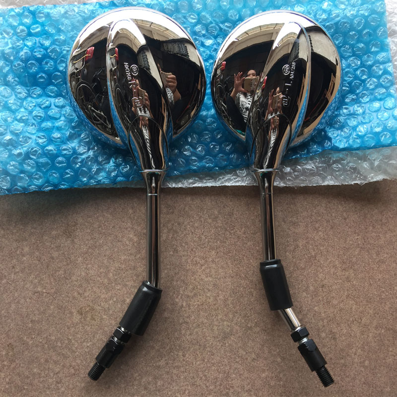 Ấn tượng đô thị của Piaggio BYQ125-5 150-5E 150-5A Gương chiếu hậu Gương phụ kiện gốc - Xe máy lại gương kính chiếu hậu h2c