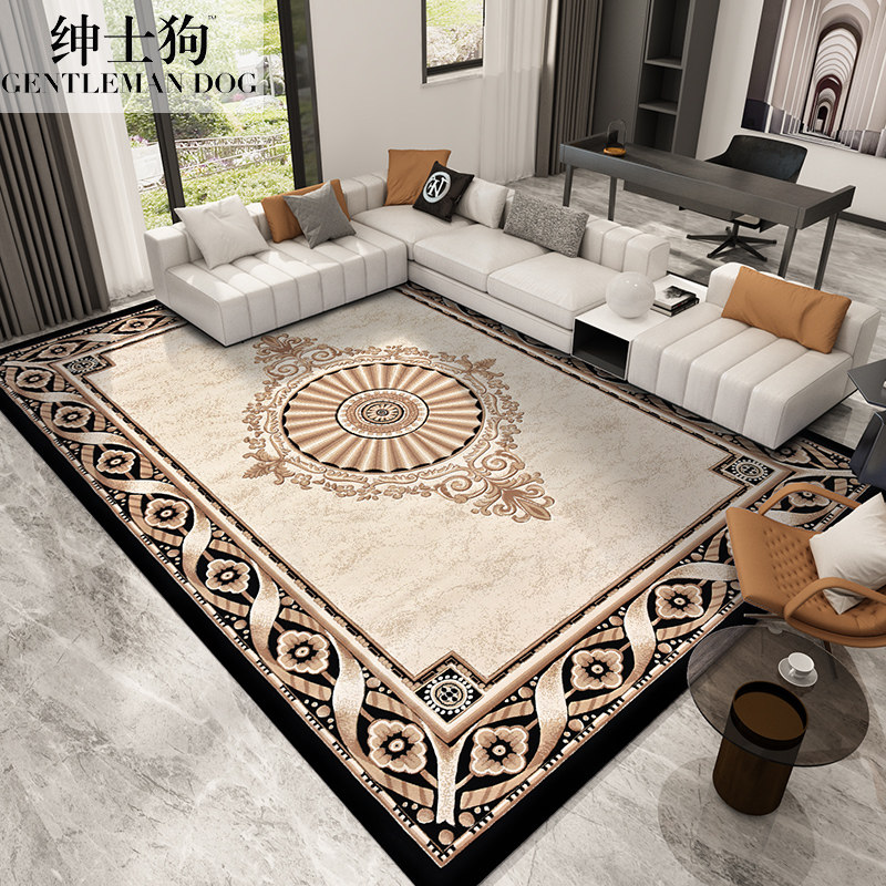 Gentleman Dog Euro-style Carpet Living Room Tea Table Sofa American Bedroom Bedside Blanket Light Extravagant Full Office Large Area