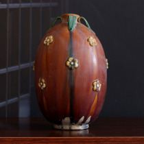 Antique Tang Three Lottery Container Retro Tang Dynasty Ceramic Color Jar Pendulum with Classical Chinese Collection Artwork