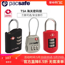 PacSafe password customs lock wire padlock suitcase gym tsa certified lock suitcase anti-theft lock