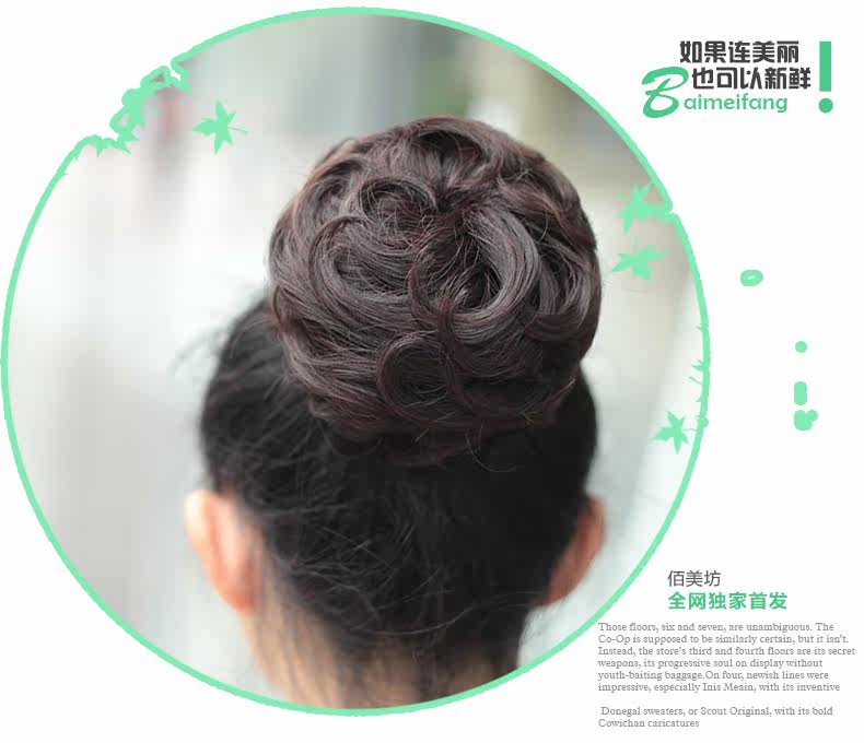 Extension cheveux - Chignon - Ref 240983 Image 14