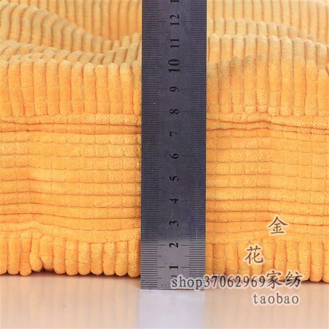 Đệm ngô dày có độ đàn hồi cao Đệm Corduroy 40, 45, 50 đệm sofa gỗ nhiều màu tùy chọn thảm lót ghế sofa