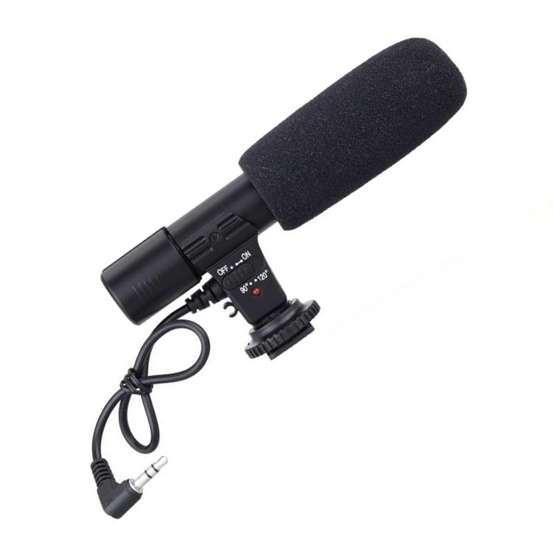 New single eye camera DV camera Professional covering news recording microphone stereo microphone