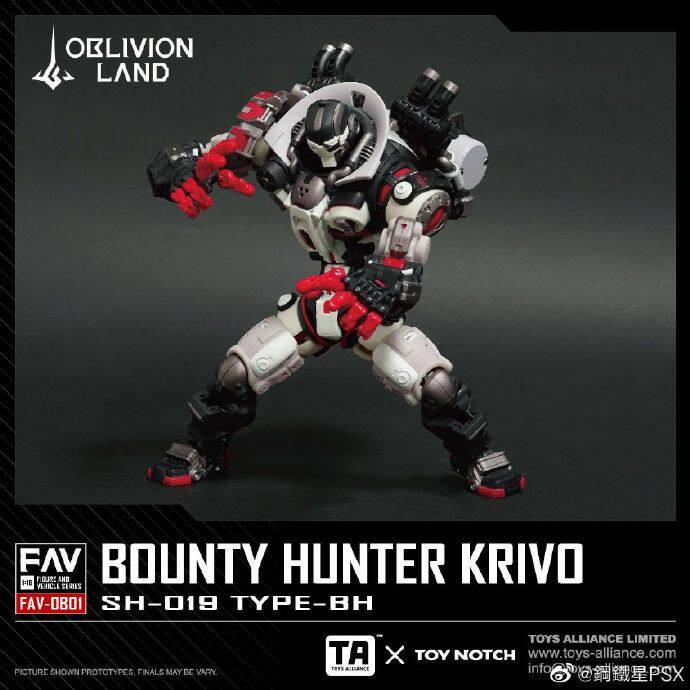 SF・ファンタジー・ホラー TOY NOTCH BOUNTY HUNTER KRIVO Toy Notch X TA Astrobots A04 Krivo Bounty Hunters Robot Action