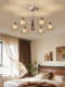 Qingyao Qingyao French-Style Vintage Living Room Chandelier, Artistic Atmosphere Bedroom Lamp, Full-Spectrum Eye-Protection Lighting Fixture