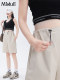 Maternity Shorts Summer Thin Outer Wear Five-Point Wide-Leg Pants Spring and Summer No Belly-Supporting Bottoming Pants for Small Women Plus Size