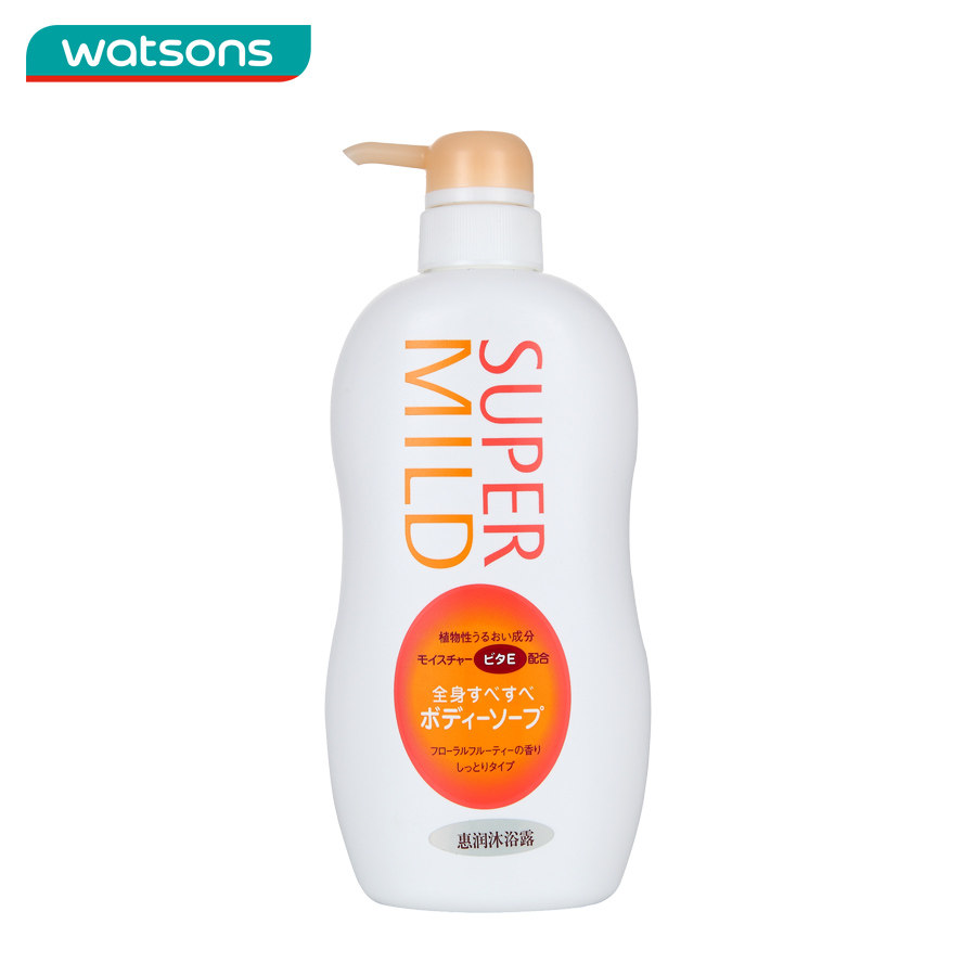 【屈臣氏】资生堂惠润淡雅果味香沐浴露650毫升