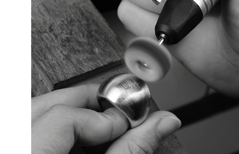 Bague homme MYSH     en Argenterie - Ref 3086632 Image 14