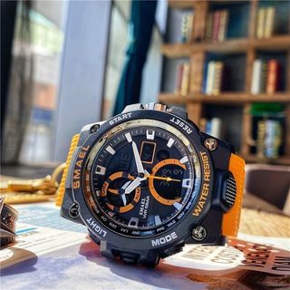 青少年休闲多功能闹钟运动电子表男成人学生潮流机械夜光防水手表