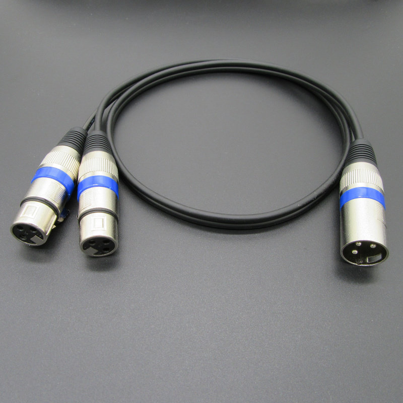 Canon 10%-2 single-card-mother-to-two-card public audio line single-card revolution double-card mother XIR line