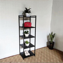 Wrought iron bag rack Clothing store shoe rack display rack Clothing multi-layer floor-to-ceiling window shelf shelf storage rack