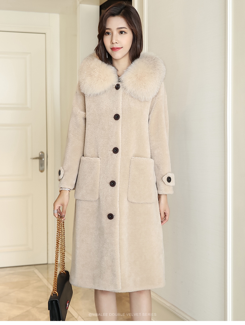 Manteau de fourrure femme MBALEE    - Ref 3174958 Image 20