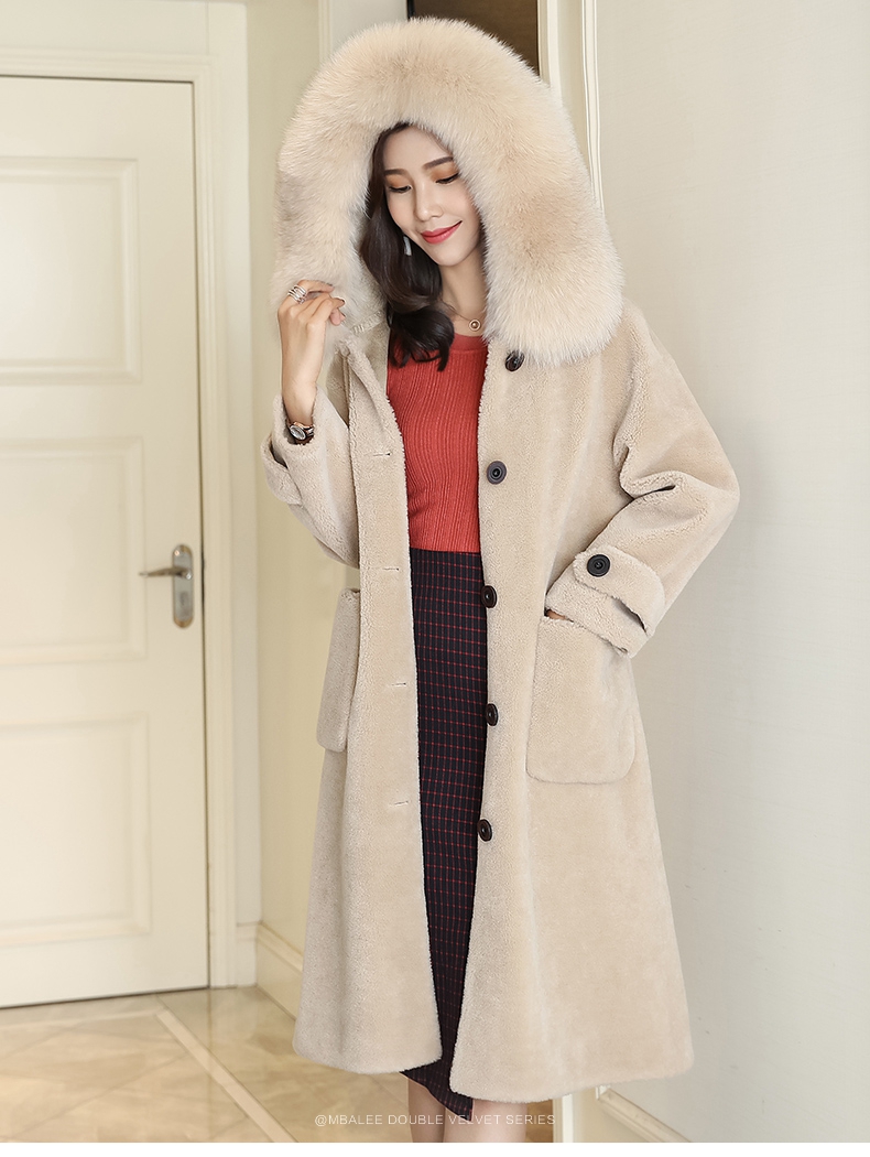 Manteau de fourrure femme MBALEE    - Ref 3174958 Image 19