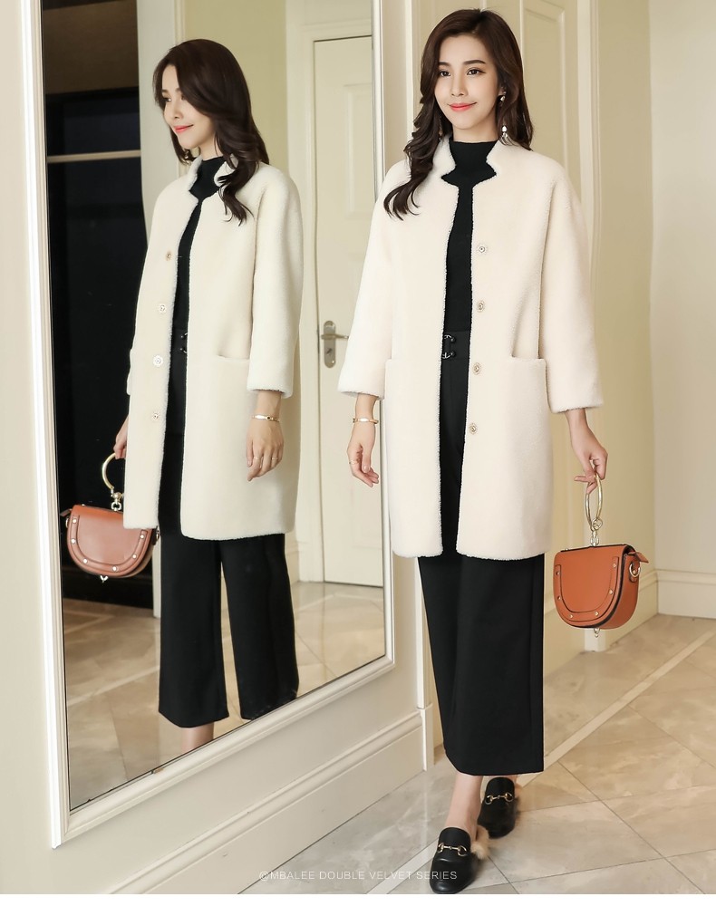 Manteau de fourrure femme MBALEE    - Ref 3173520 Image 35