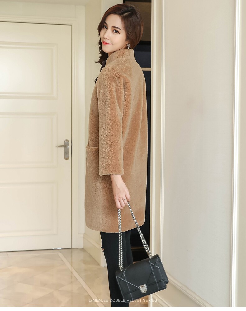 Manteau de fourrure femme MBALEE    - Ref 3173520 Image 26