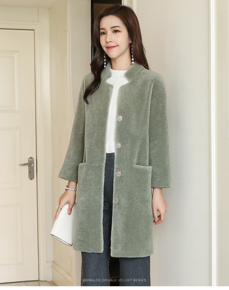 Manteau de fourrure femme MBALEE    - Ref 3173520 Image 53