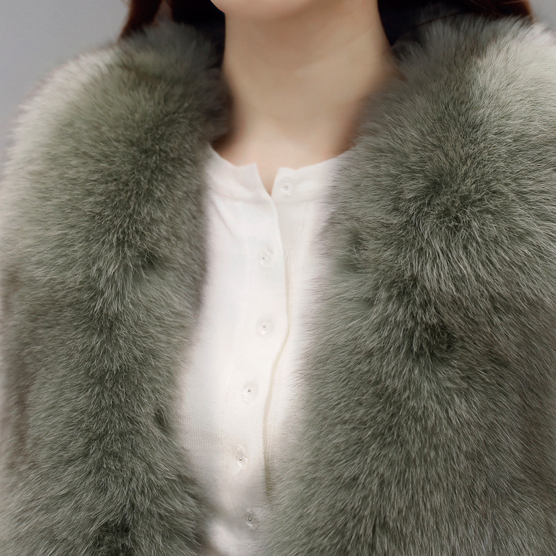 Manteau de fourrure femme MBALEE    - Ref 3172372 Image 3