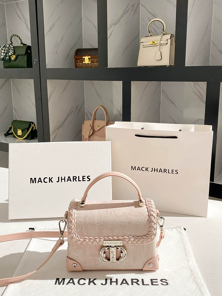 MACK JHARLES Летняя сумка, ручная коробка, стиль высшего качества, с вышивкой