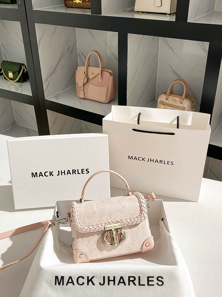 MACK JHARLES Летняя сумка, ручная коробка, стиль высшего качества, с вышивкой