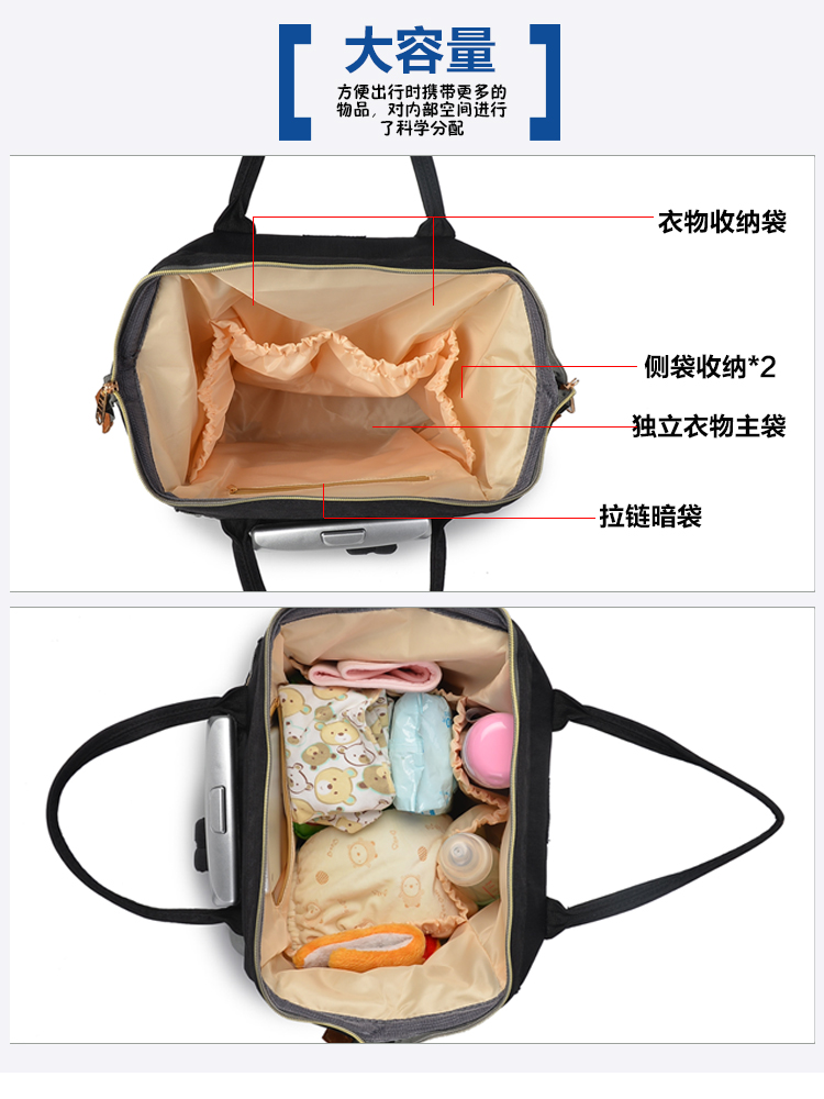 Sản phẩm mới có thể kéo mặt sau của xe đẩy túi Xác Ướp ba lô phổ bánh xe mua sắm túi du lịch ngắn túi xe đẩy trường hợp ánh sáng túi xách du lịch nữ