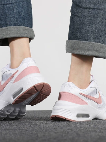 Nike, летние туфли, кушон, белая амортизирующая спортивная обувь