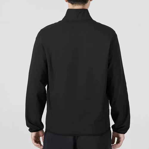 Nike, мужская демисезонная спортивная ветрозащитная черная куртка, свободный крой