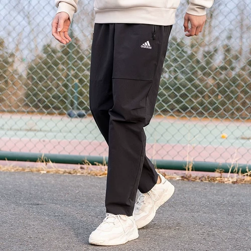 Adidas, летние мужские тонкие дышащие быстросохнущие штаны