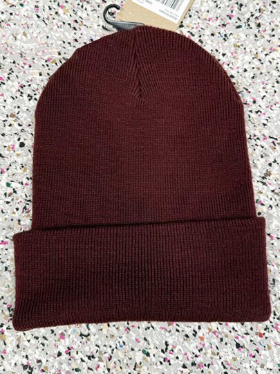 NIKE耐克红色针织帽男女帽冬季新款滑雪帽情侣冷帽骑行运动毛线帽