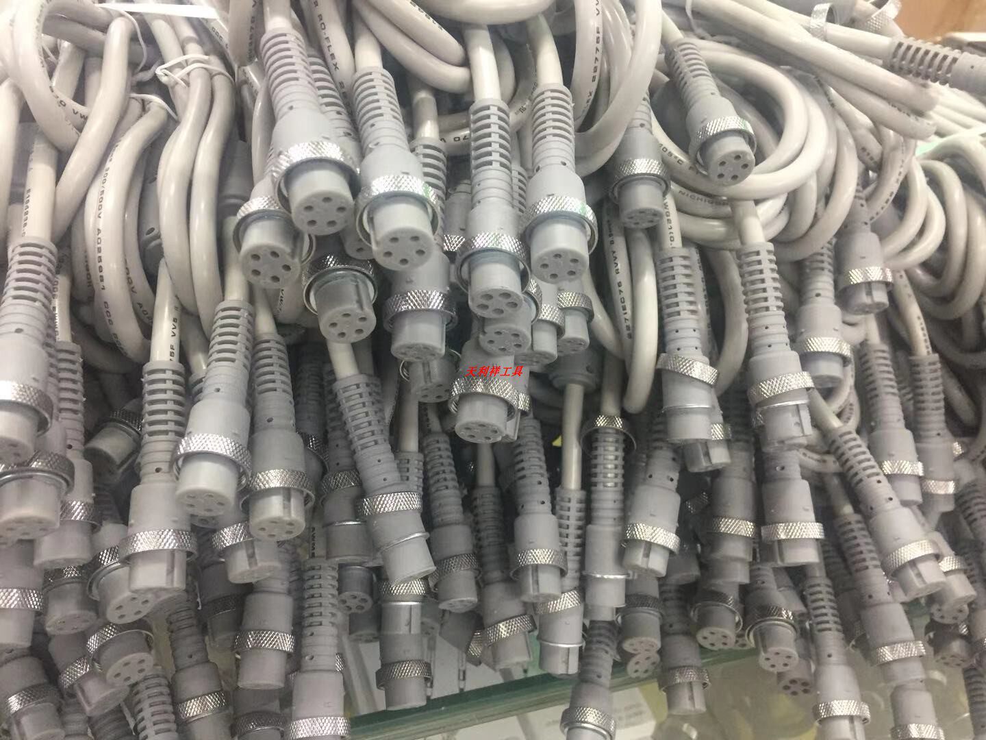 HIOS electric screwdriver connecting line 5-cored wire 2-meter line 650-wire CLT-50 power cord 60 grey