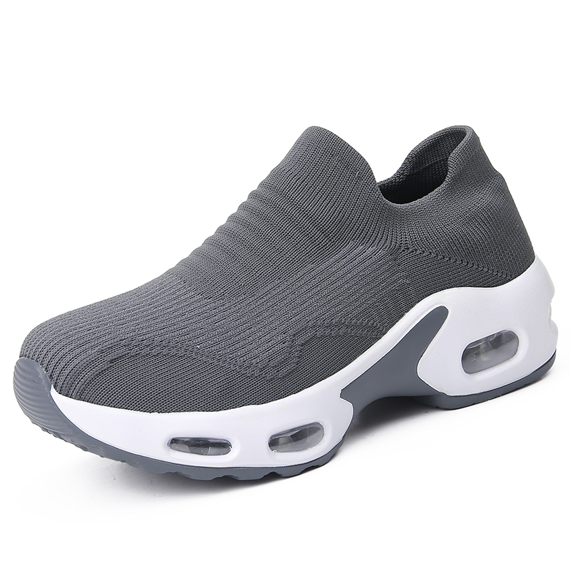 2099 Dark Grey Shoesautumn Women's Shoes Walking shoes female walking shoes Small size   33   34 code Mom shoes Middle aged and elderly Rocking shoes female