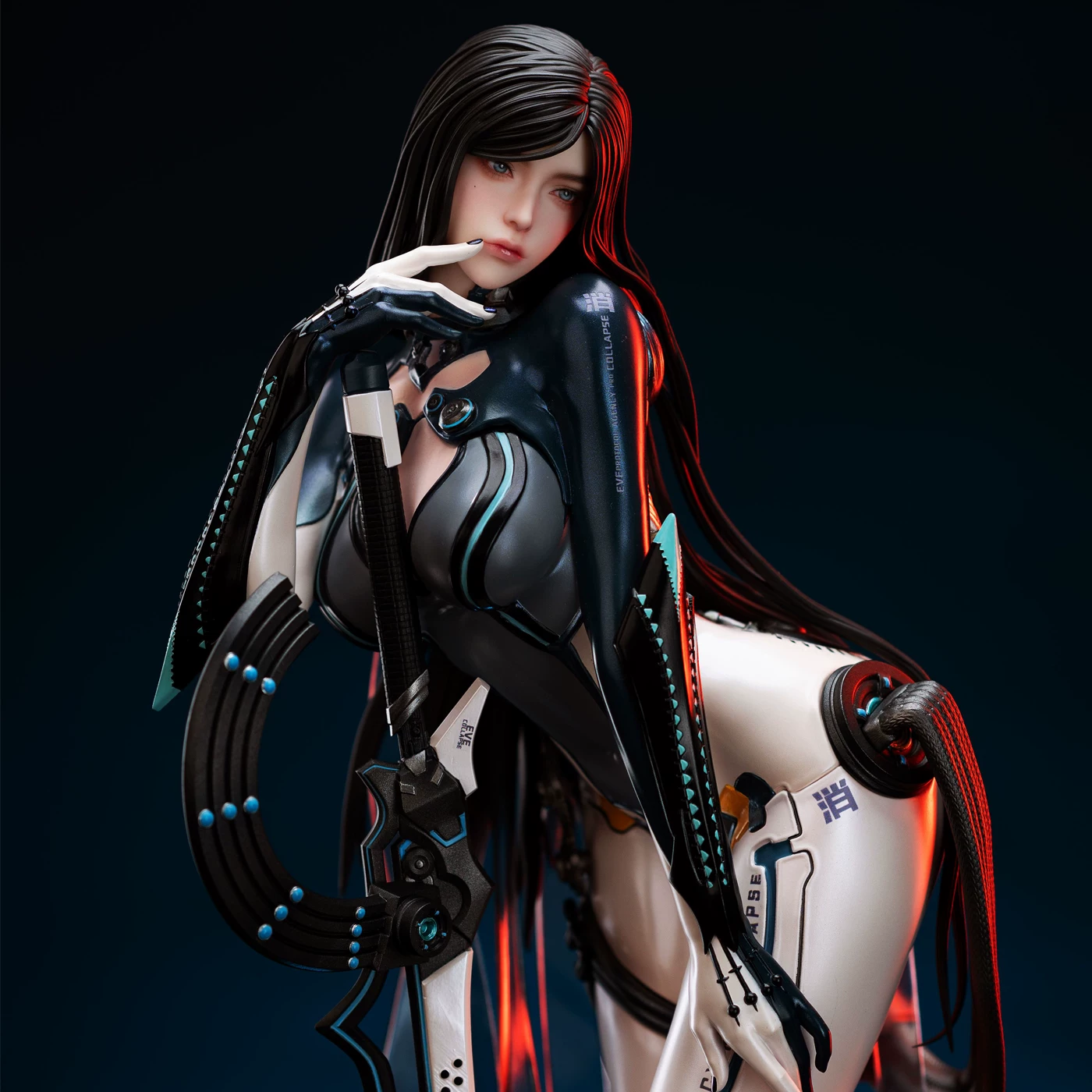 [MK Модель] Игровой гиперпространственный резонанс Эве Raven RavenBoss Модельная фигура statue GK
