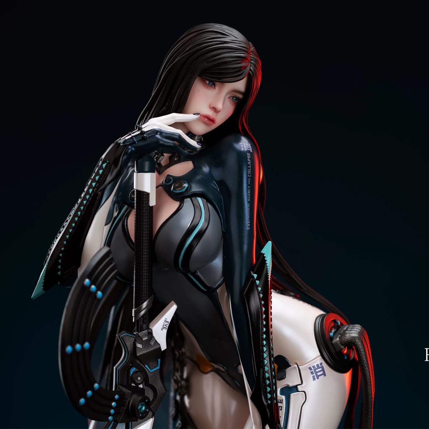 [MK Модель] Игровой гиперпространственный резонанс Эве Raven RavenBoss Модельная фигура statue GK